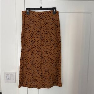 Marine Layer Ryan Slip Midi Skirt